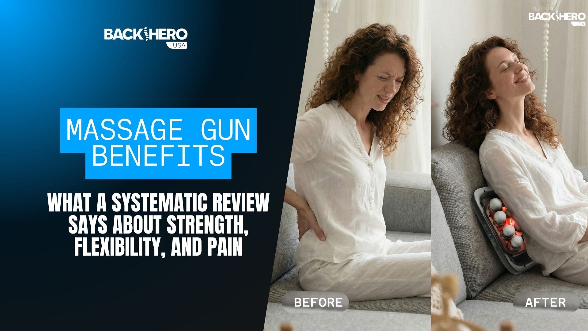 Massage Gun Benefits: Evidence From a Systematic Review  Back Hero USA