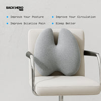 Back Hero USA Lumbar Support Cushion