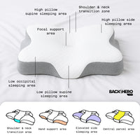 Back Hero USA Butterfly Memory Foam Neck Pillow