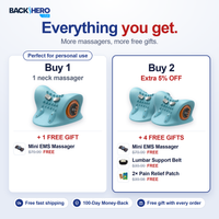 Back Hero USA Pain Relief Neck Massager with Heat – everything you get: offers and free gifts