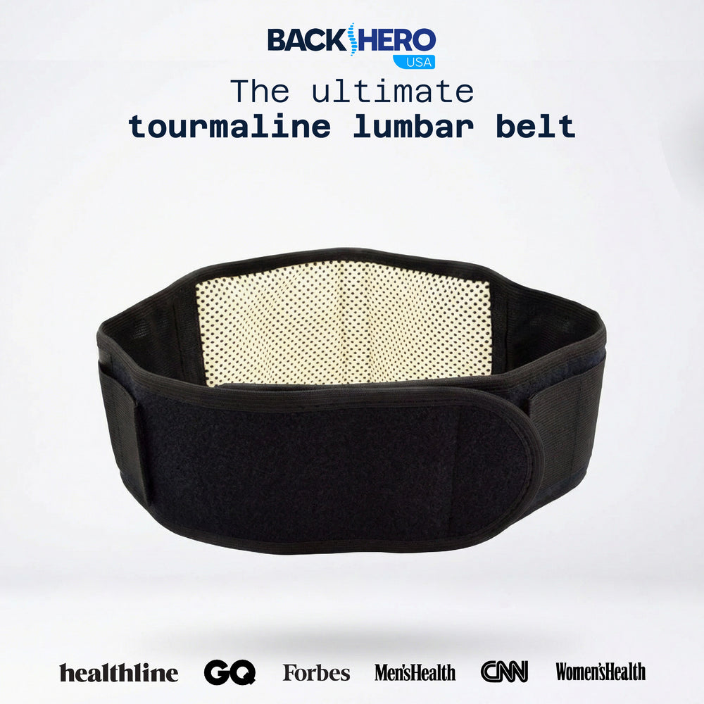 Back Hero USA Tourmaline Lumbar Support Belt