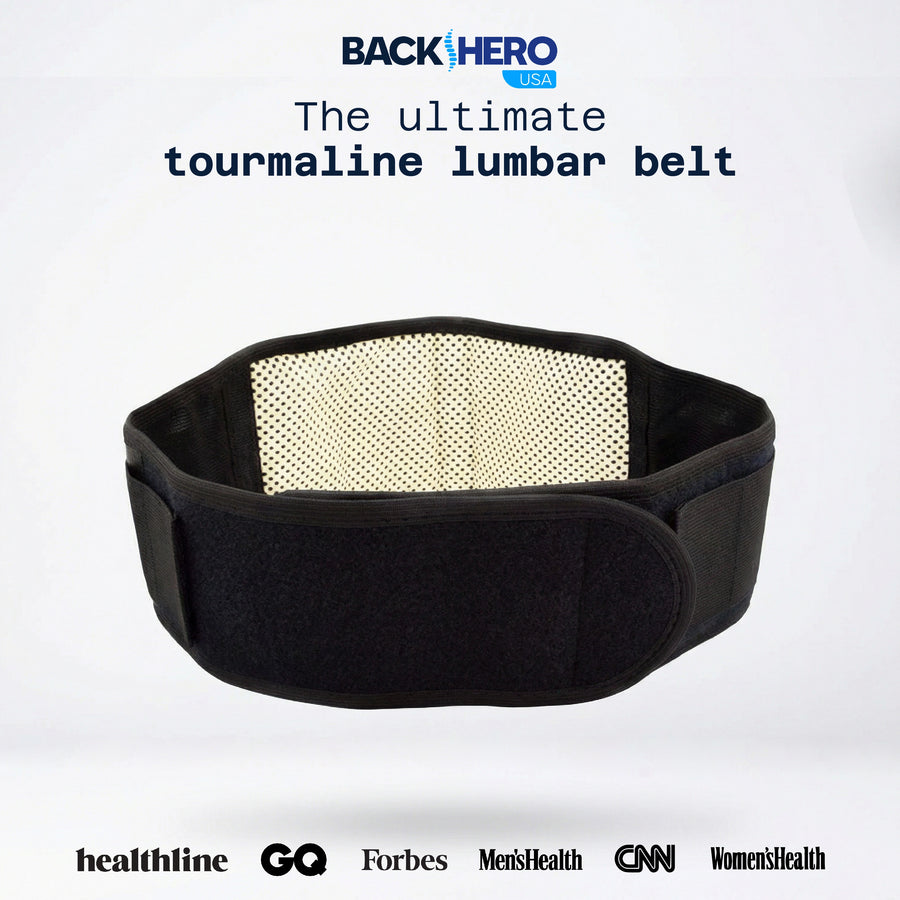 Back Hero USA Tourmaline Lumbar Support Belt