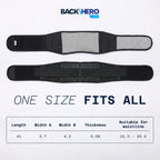 Back Hero USA Tourmaline Lumbar Support Belt