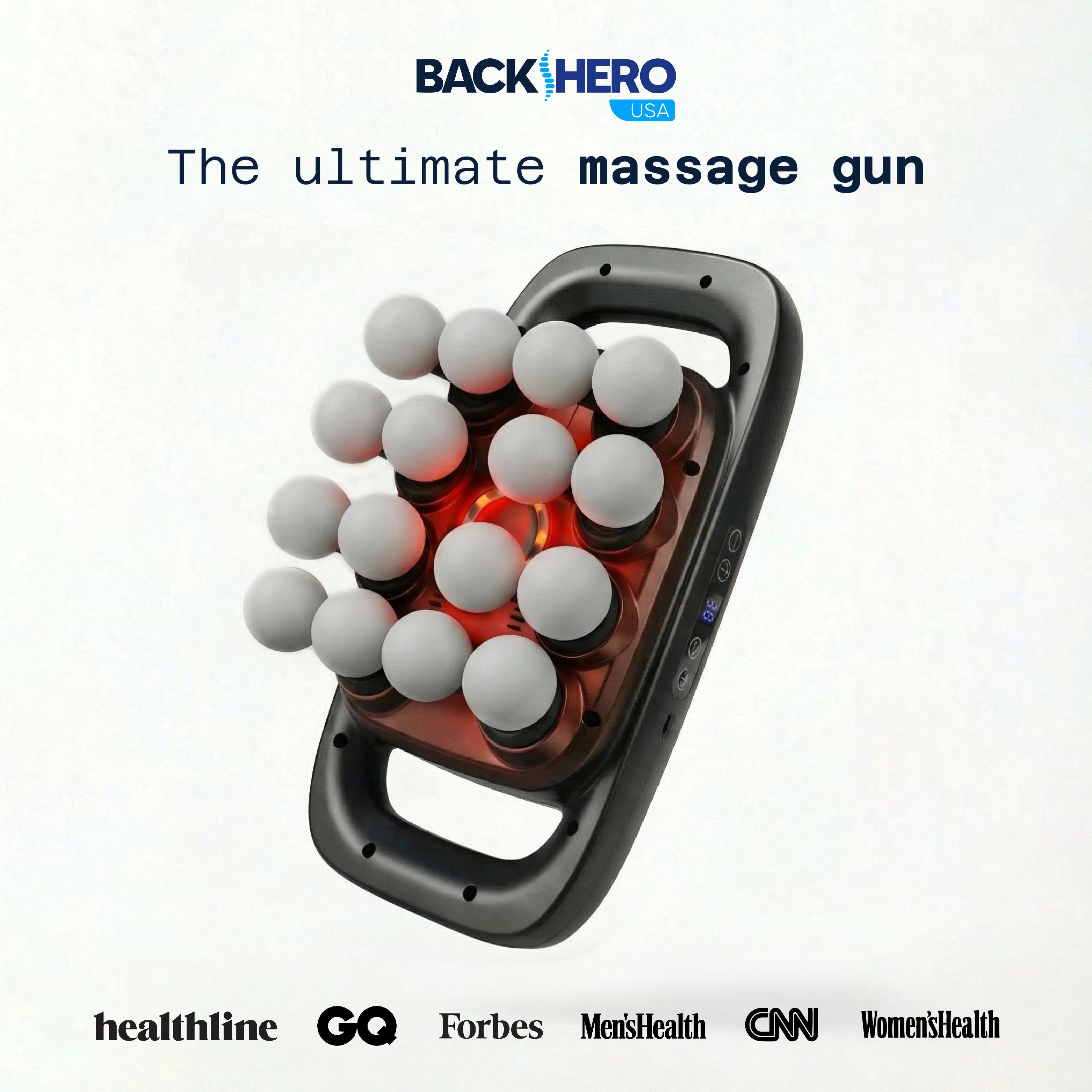 Back Hero USA 16-Head Massage Gun