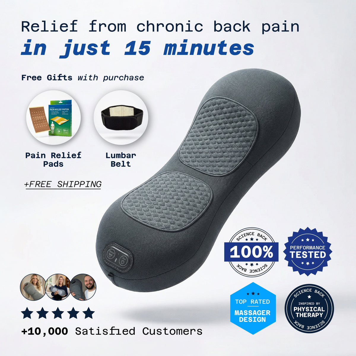 Back Hero USA Triple Fusion Massager product card