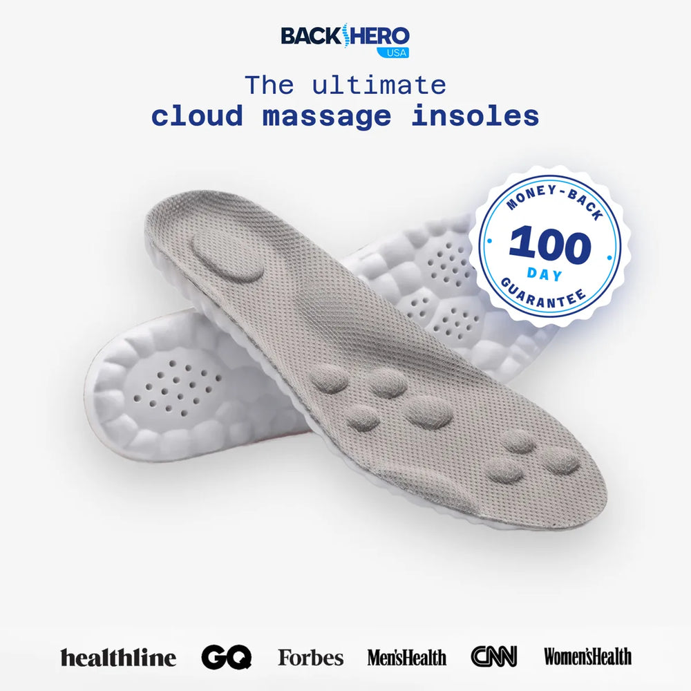 Back Hero USA Cloud Massage Insoles
