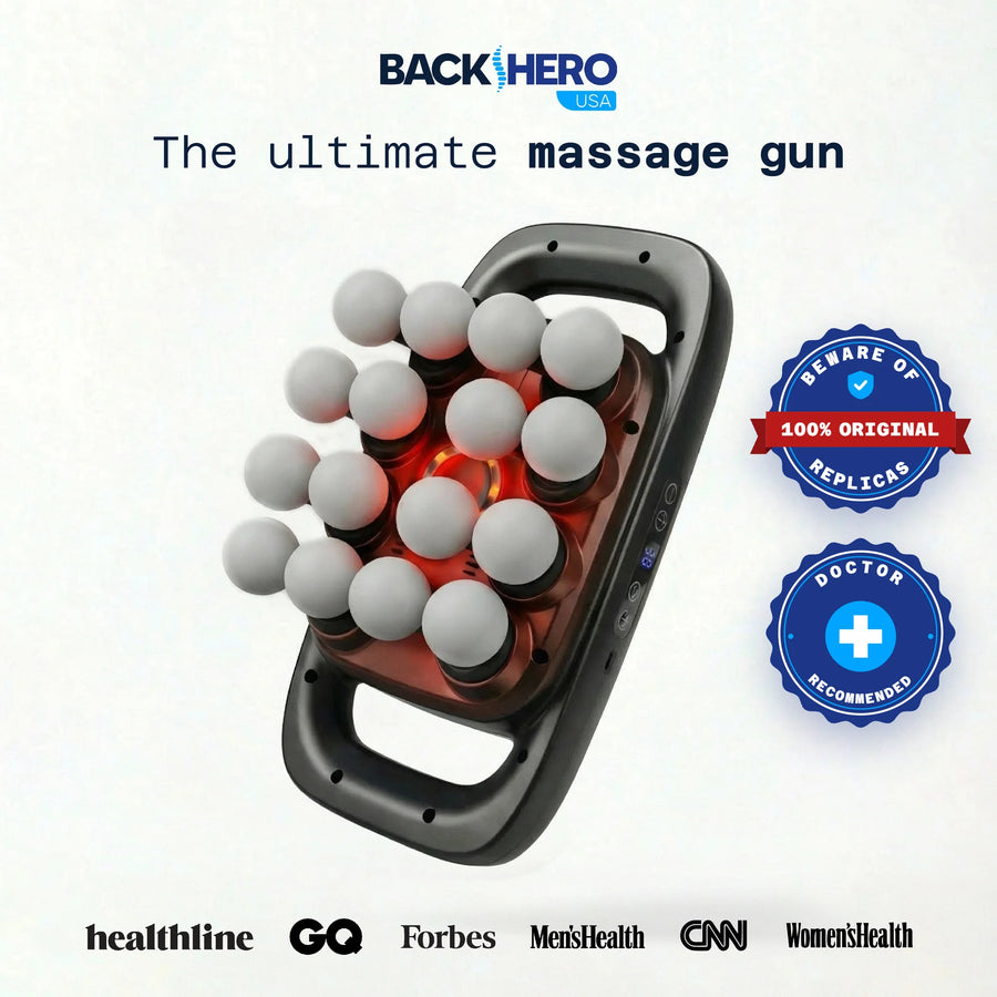 Back Hero USA 16-Head Massage Gun