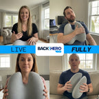 Back Hero USA Lumbar Support Cushion