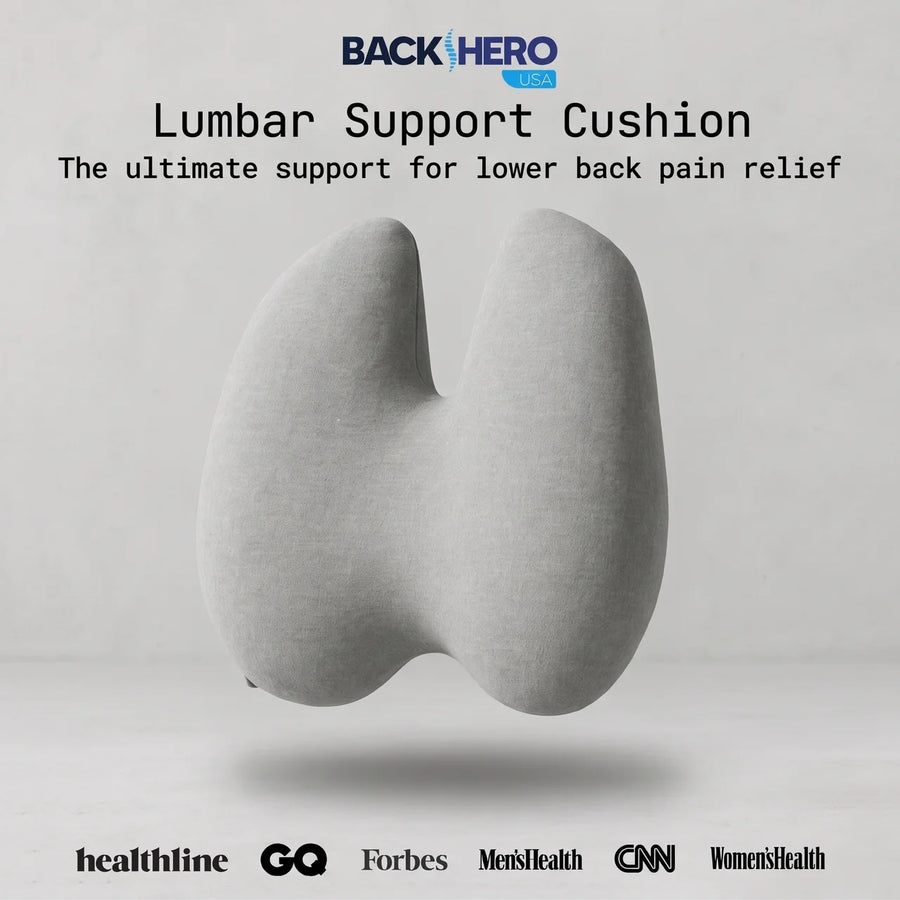Back Hero USA Lumbar Support Cushion