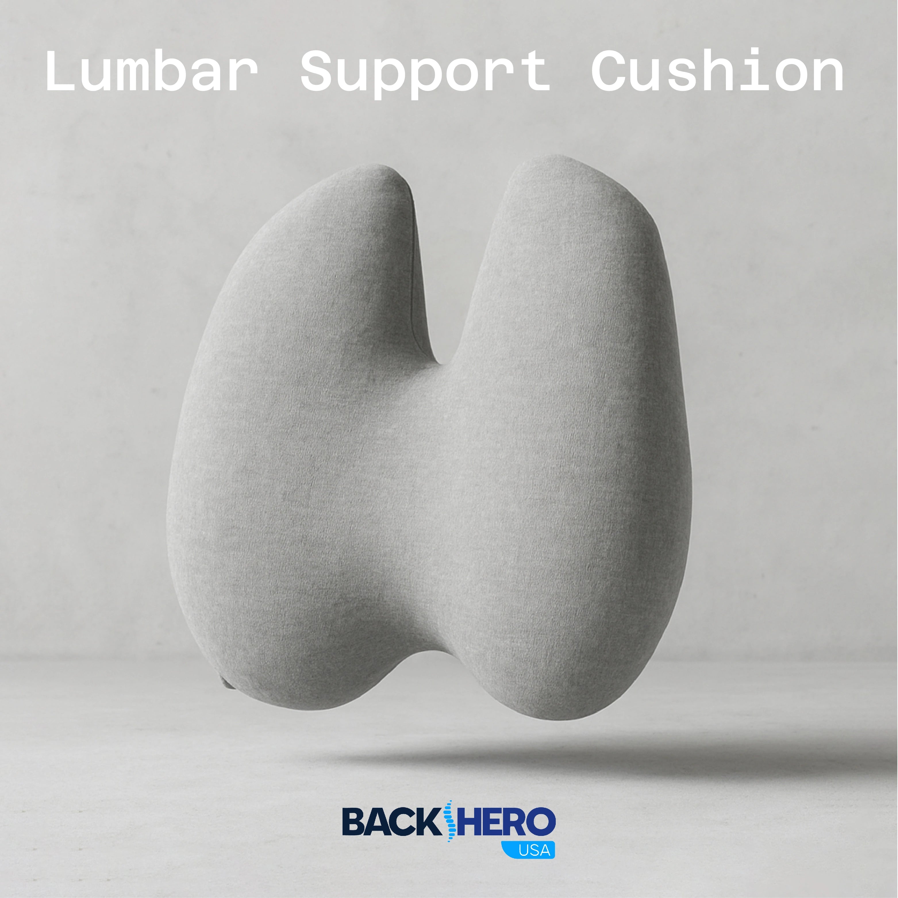 Back Hero USA Lumbar Support Cushion