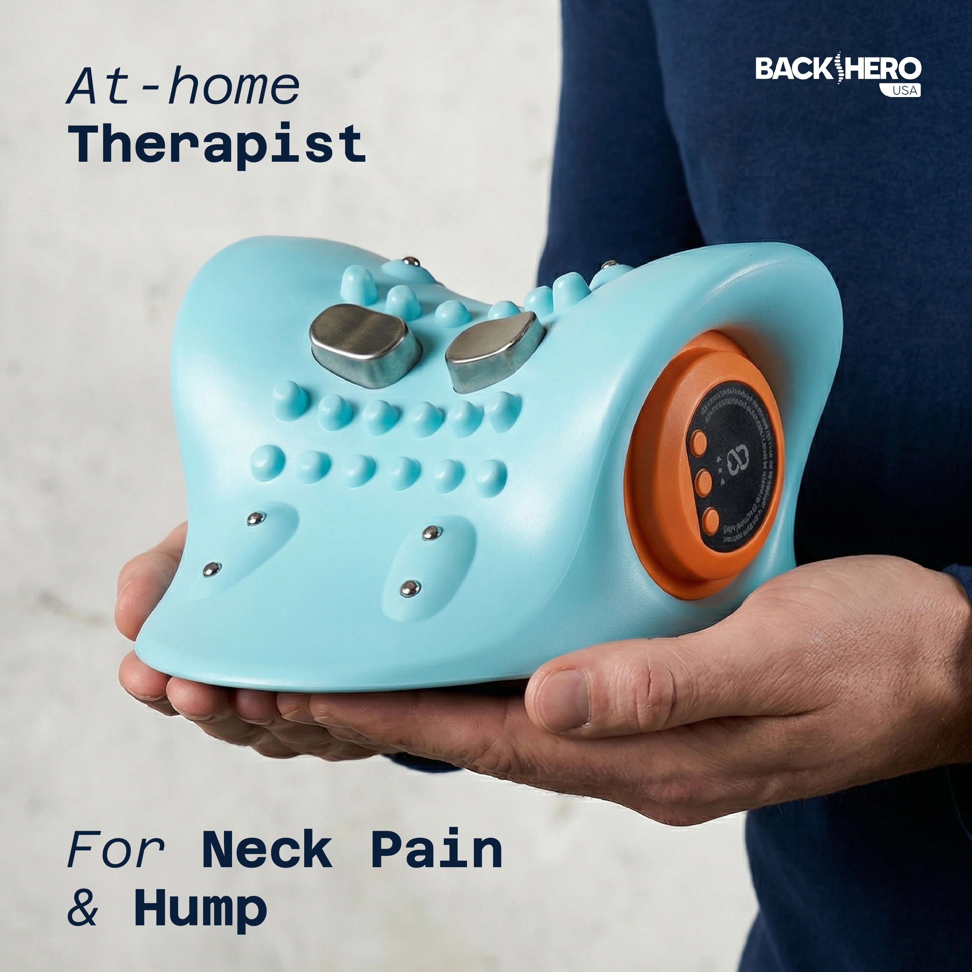 Back Hero USA Pain Relief Neck Massager with Heat