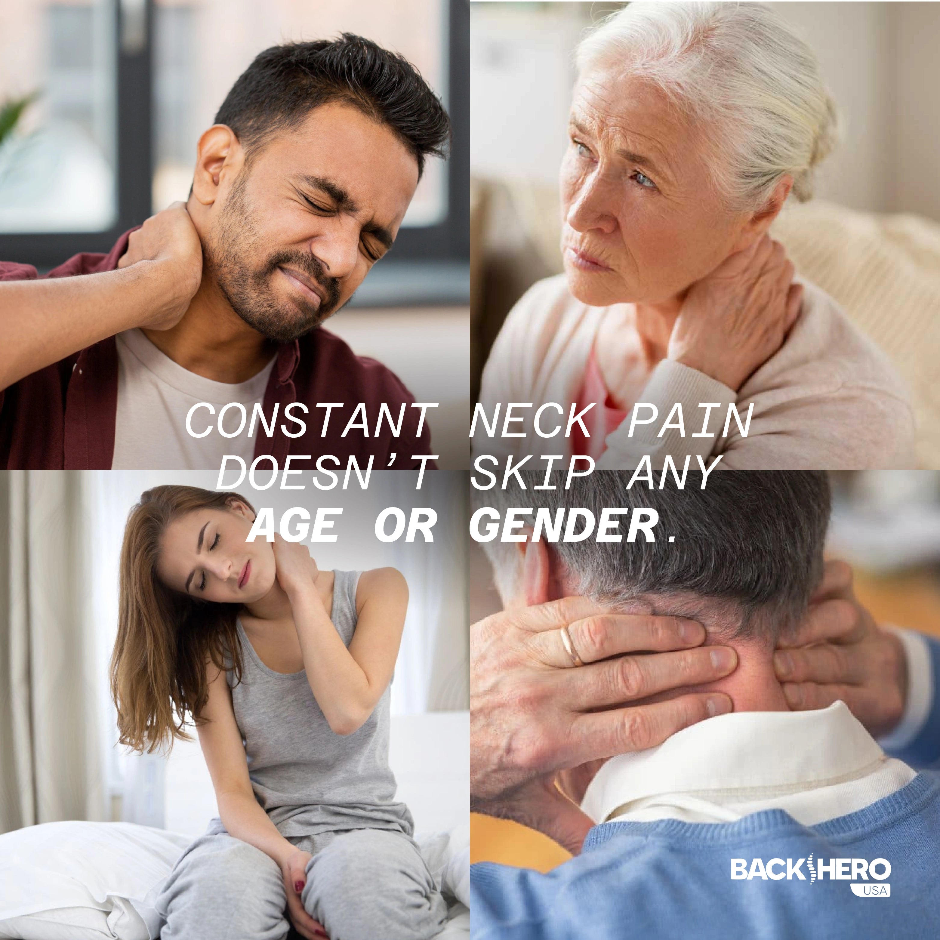 Back Hero USA Pain Relief Neck Massager with Heat