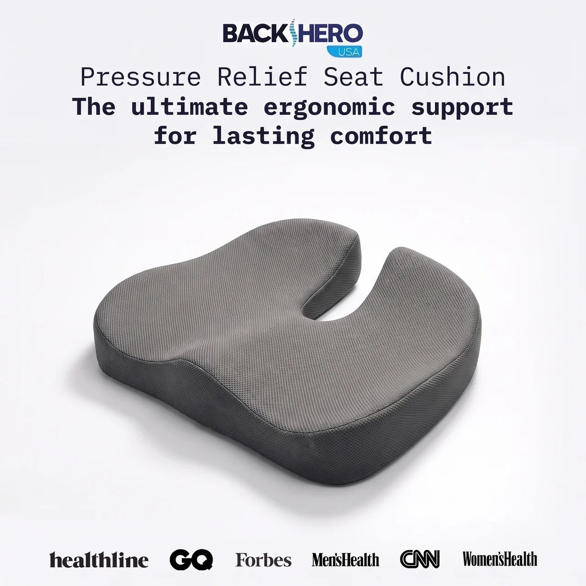 Back Hero USA Pressure Relief Seat Cushion