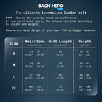 Back Hero USA Tourmaline Lumbar Support Belt