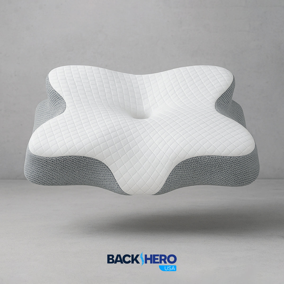 Back Hero USA Butterfly Memory Foam Neck Pillow