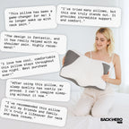 Back Hero USA Butterfly Memory Foam Neck Pillow