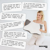 Back Hero USA Butterfly Memory Foam Neck Pillow
