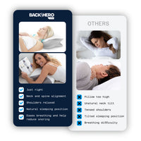 Back Hero USA Butterfly Memory Foam Neck Pillow