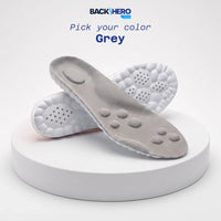 Cloud Massage Insoles in Grey