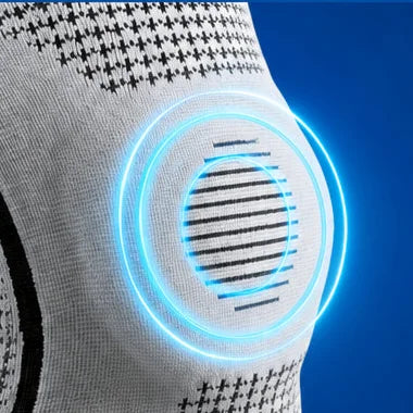 Silicone pad around the kneecap