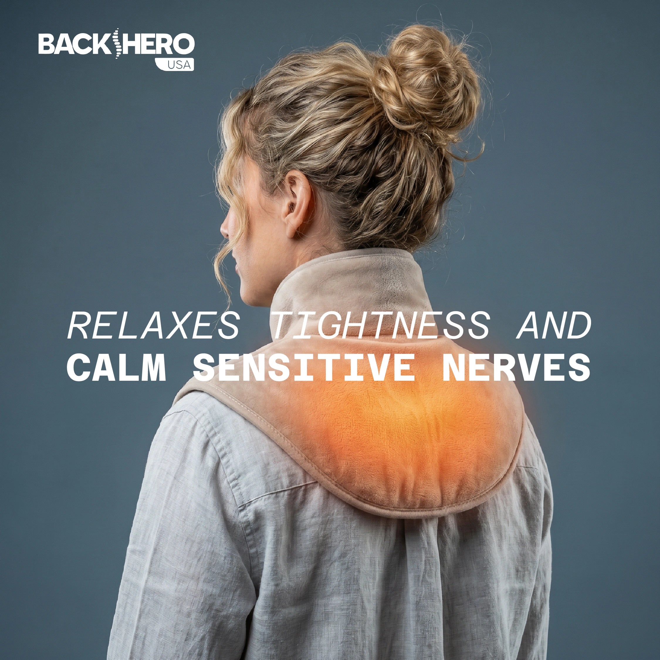 Back Hero USA Heated Neck Wrap