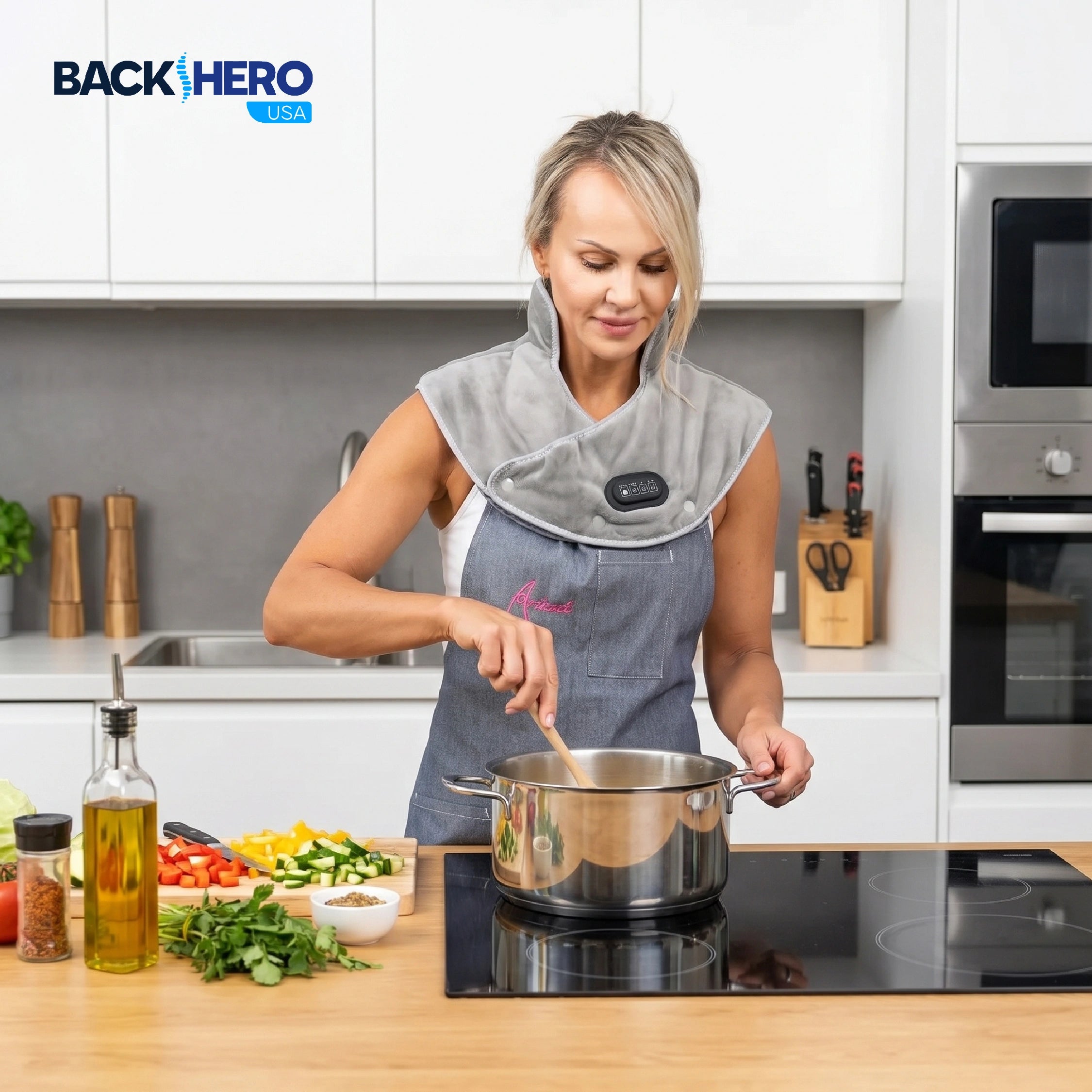 Back Hero USA Heated Neck Wrap