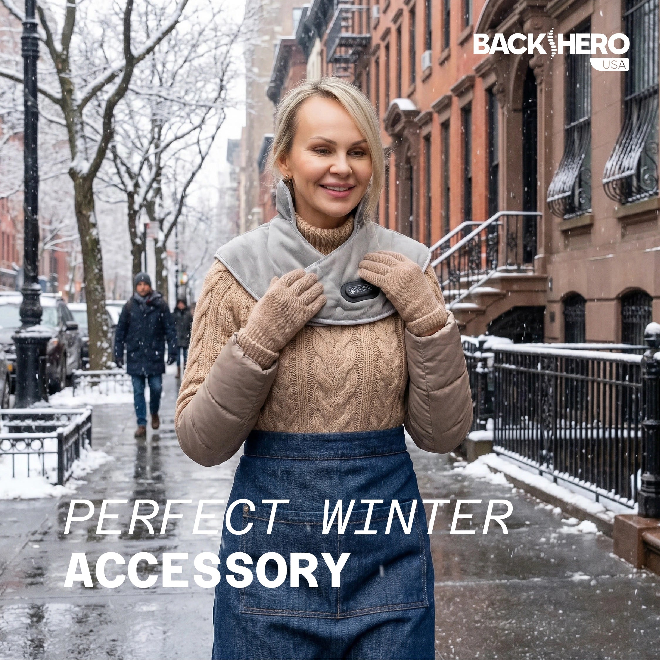 Back Hero USA Heated Neck Wrap