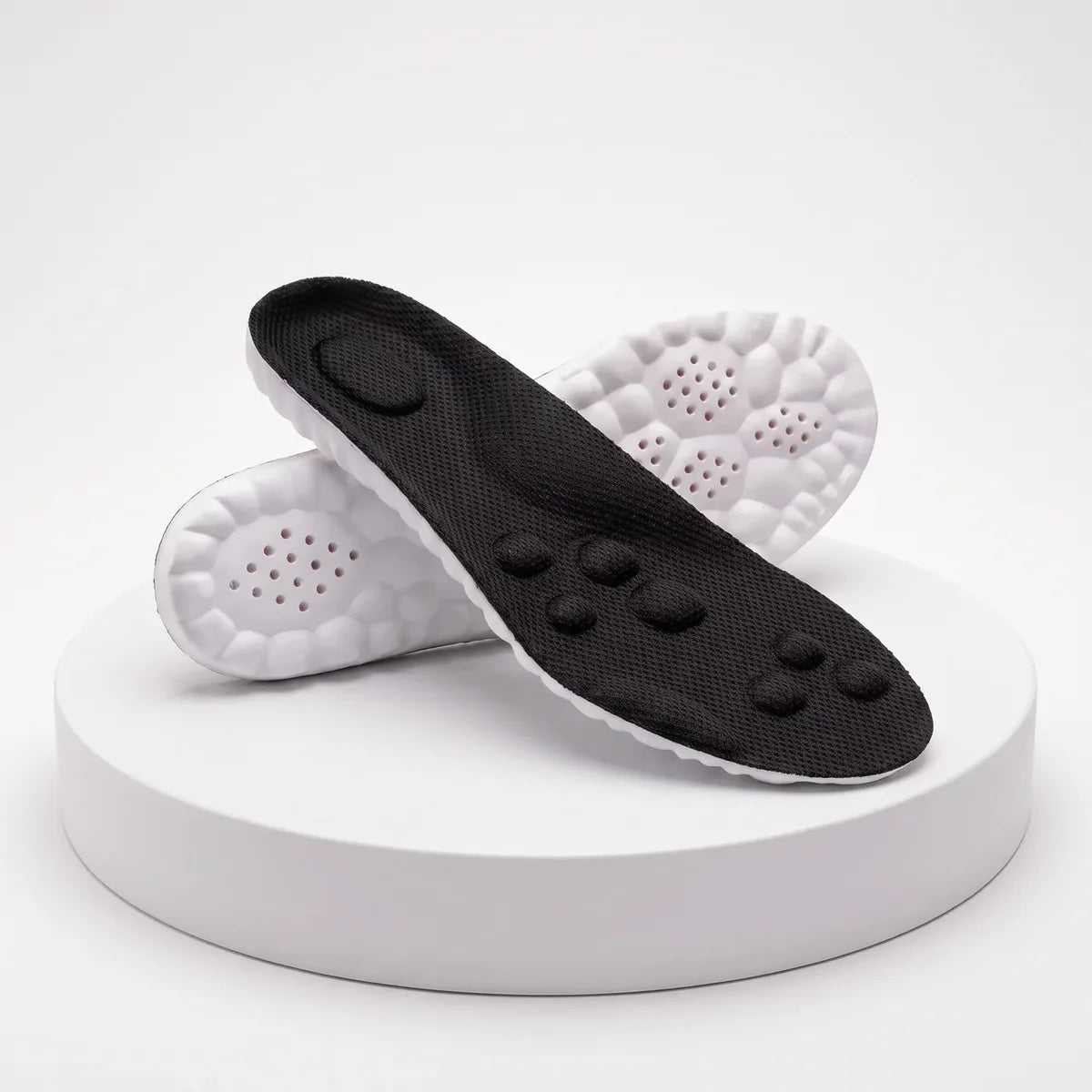 Back Hero USA Cloud Massage Insoles in black