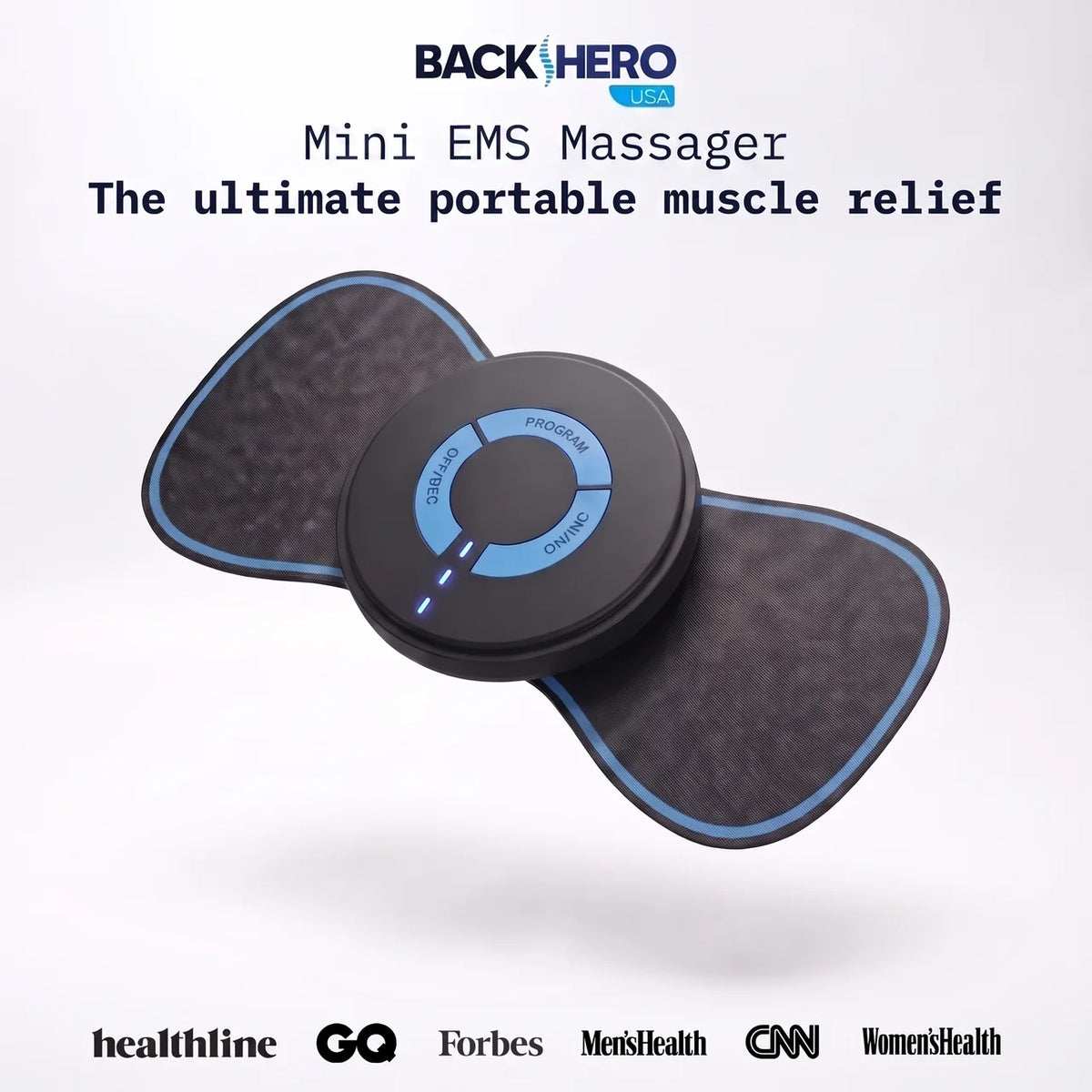 Back Hero USA Mini EMS Massager