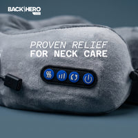 Back Hero USA Travel Neck Massage Pillow – Pain Relief